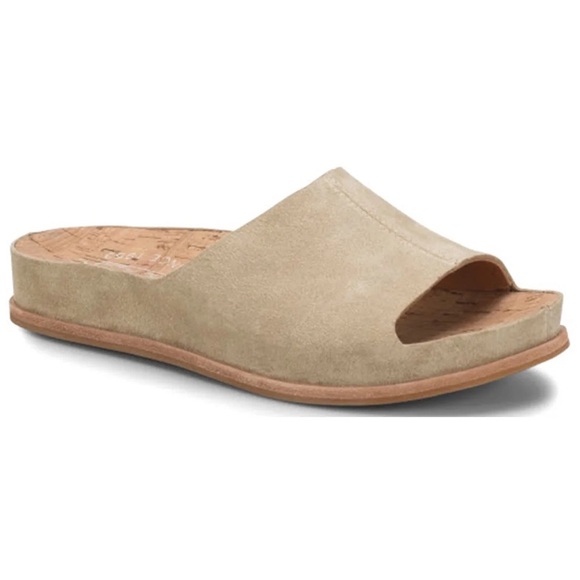Kork-Ease Tutsi Suede Leather slide sandals 8.5-9 - Picture 1 of 9